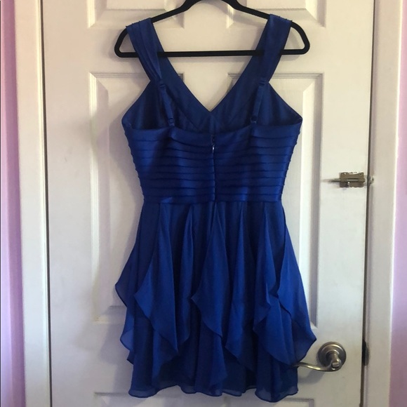 BCBGMaxAzria Royal Blue Cocktail Dress - Picture 3 of 8